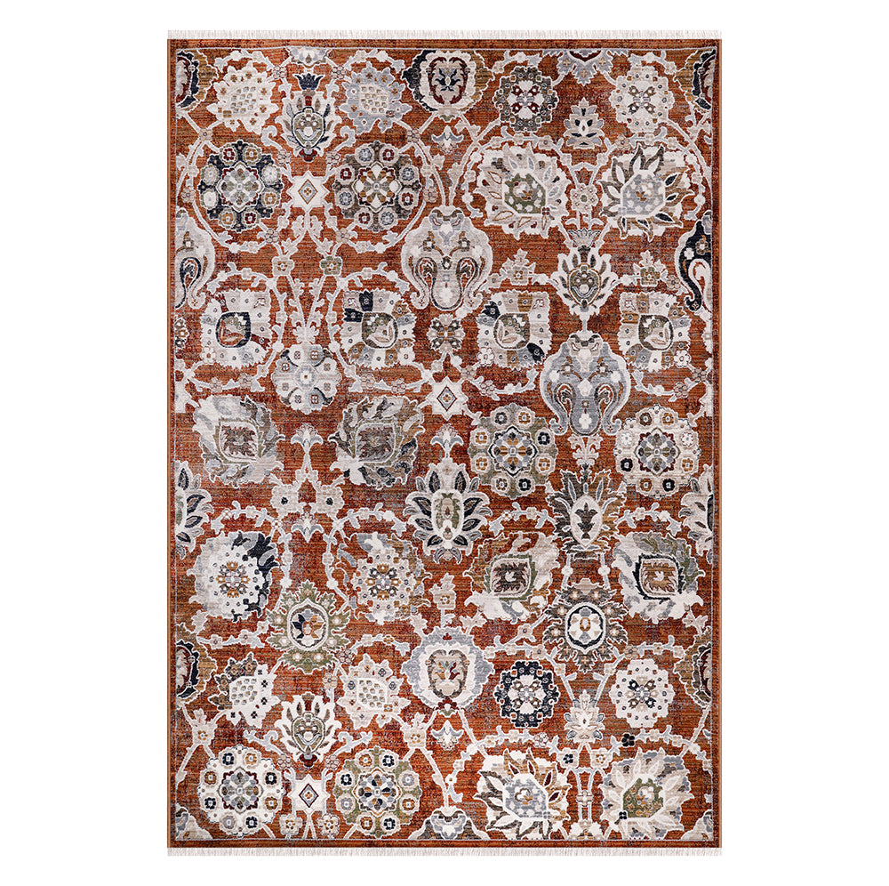 Sena Oriental Rose Ivory Rug 2 The Rugs Outlet