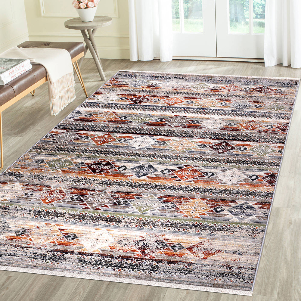 Sena Moroccan Silver Ivory Rug 1 The Rugs Outlet