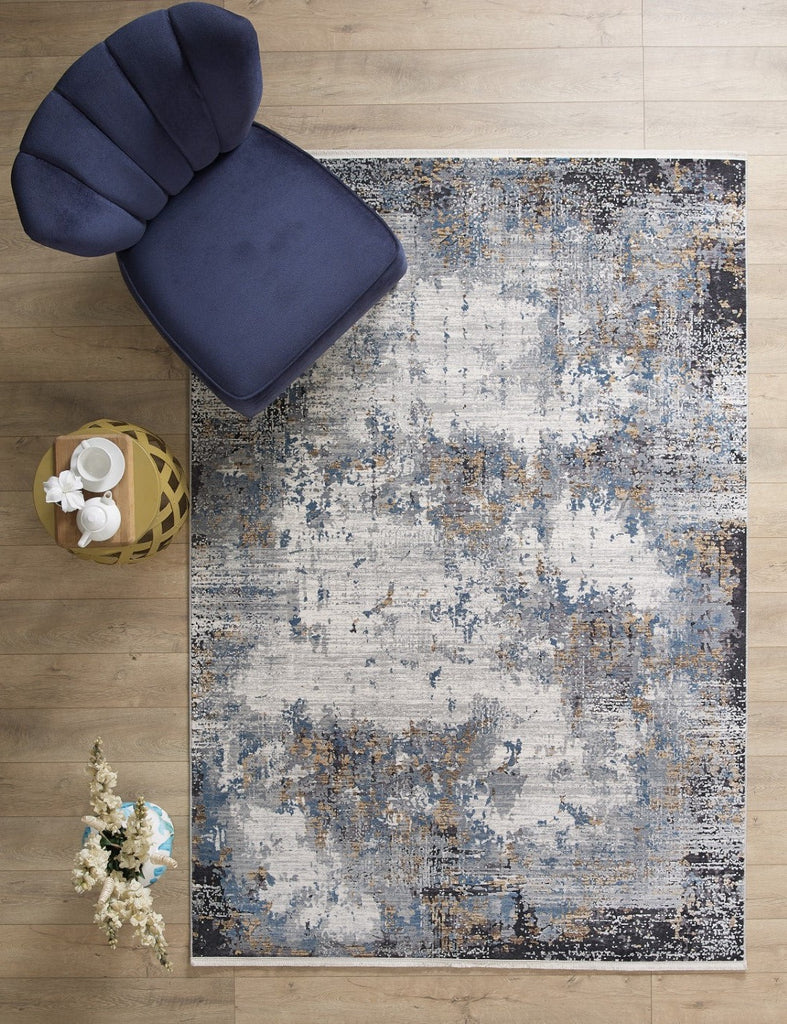 Kalipso Abstract Rug Bronze and Black 2 therugsoutlet.ca