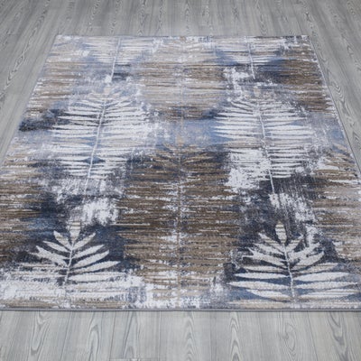 Paris 1941 Navy Blue & Beige Area Rug The Rugs Outlet