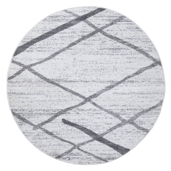 Salvador White & Grey Area Rug The Rugs Outlet