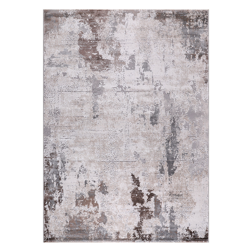 Lulu Contemporary Abstract Beige Cream Area Rug 2 therugsoutlet.ca
