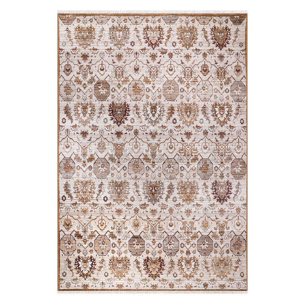 Sena Traditional Ivory Brown Rug 2 The Rugs Outlet