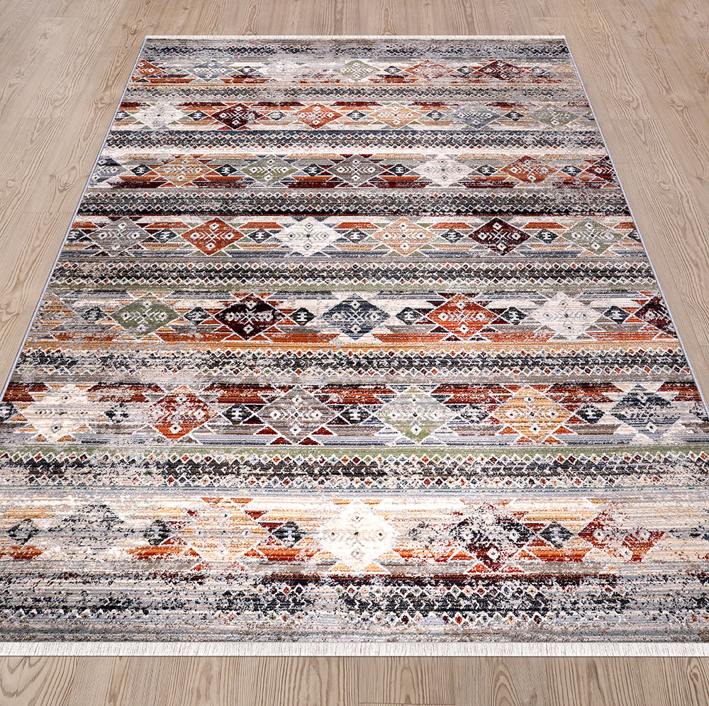 Sena Moroccan Silver Ivory Rug 3 The Rugs Outlet