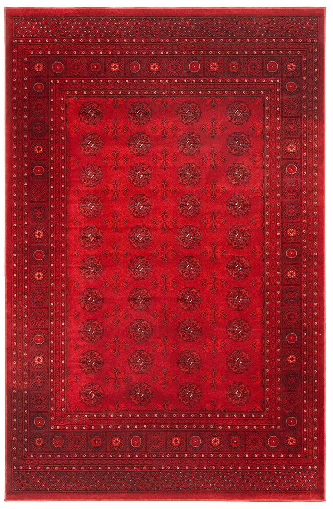 Navoi Traditional Area Rug Red therugsoutlet.ca