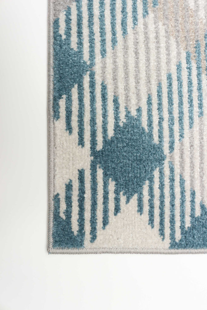 Tidal Plaid Washable Rug Grey therugsoutlet.ca