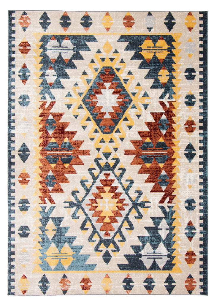Tidal Pathfinder Washable Rug Red therugsoutlet.ca
