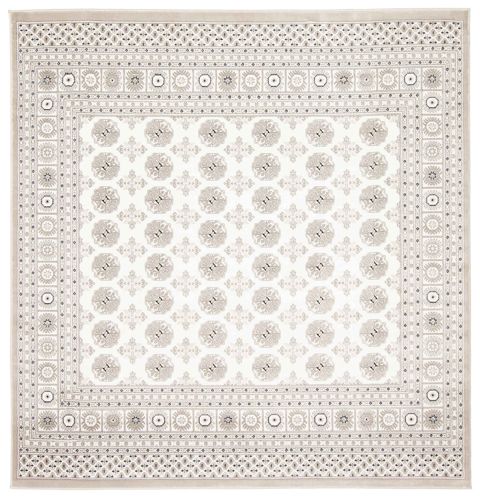 Navoi Traditional Area Rug Ivory Cream Therugsoutlet.ca