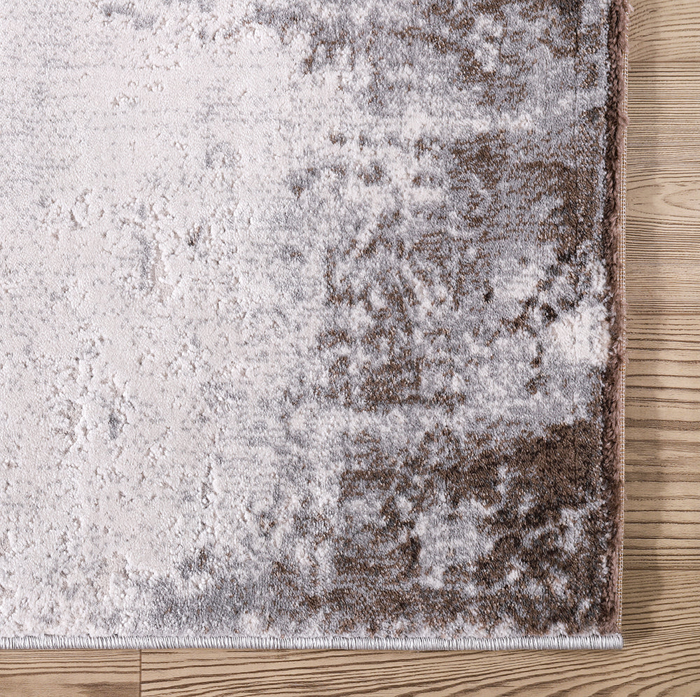 Lulu Contemporary Silver Beige Rug 5 The Rugs Outlet