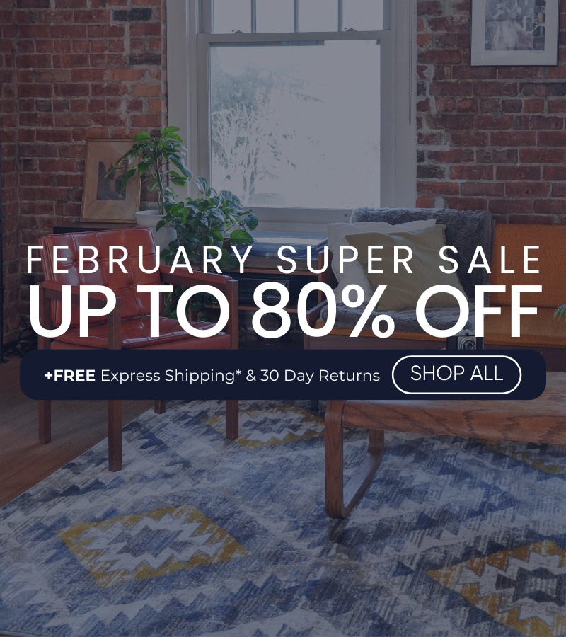 We have all rugs on sale for this month plus free express shipping
