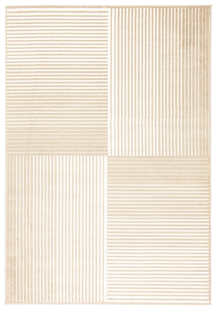 Milieu Area Rug Beige and White Therugsoutlet.ca