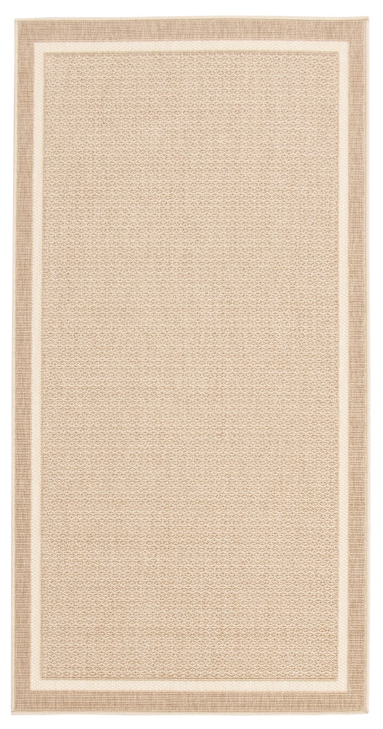 Plata Bordered Indoor/Outdoor Washable Area Rug Ivory Therugsoutlet.ca