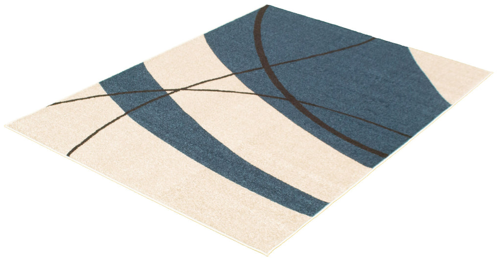 Prism Area Rug Grey and Cream Therugsoutlet.ca