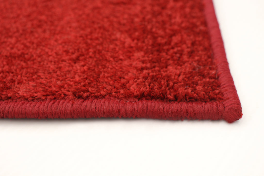 Prism Area Rug Red and Dark Brown Therugsoutlet.ca