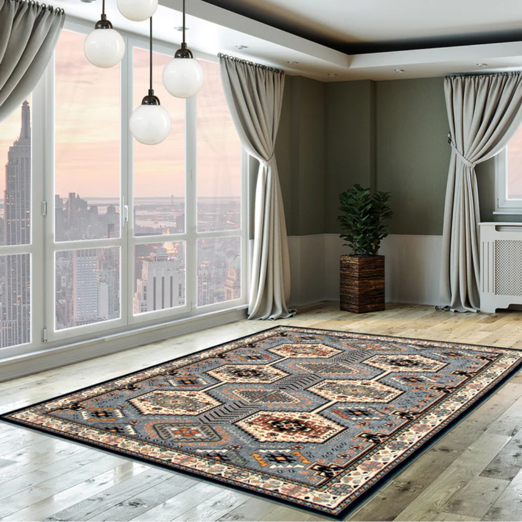 Qashqai Luri Area Rug Aquamarine Therugsoutlet.ca