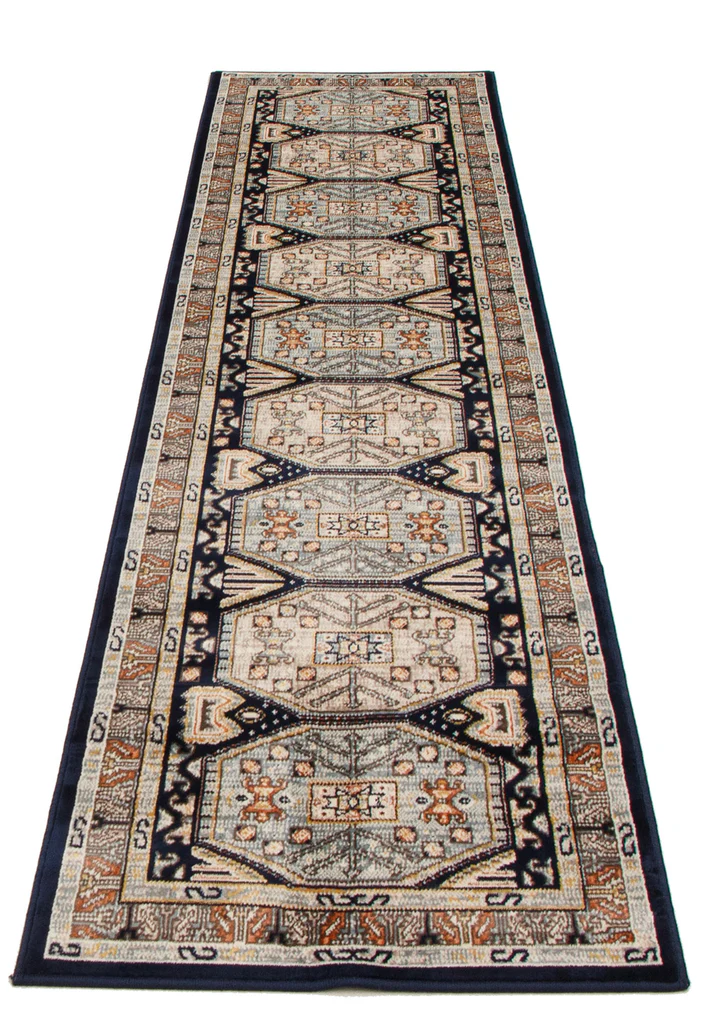 Qashqai Luri Area Rug Navy Blue Therugsout.ca