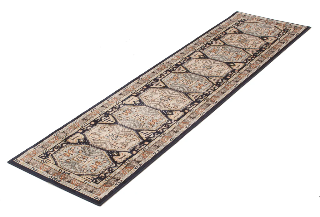 Qashqai Luri Area Rug Navy Blue Therugsout.ca