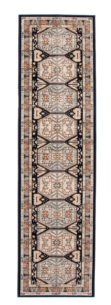 Qashqai Luri Area Rug Navy Blue Therugsout.ca