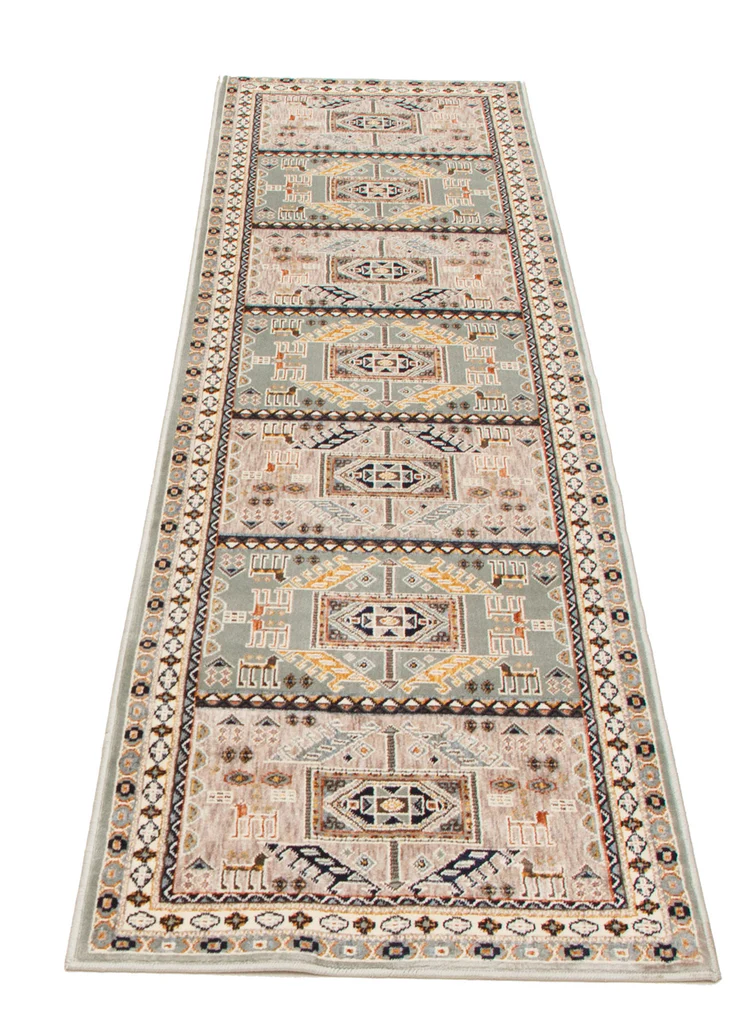 Qashqai Luri Area Rug Teal Therugsoutlet.ca