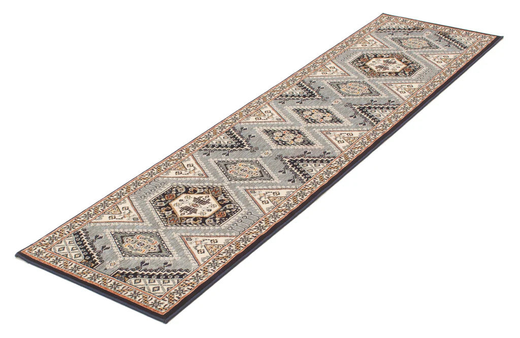 Qashqai Nova Area Rug Blue Therugsoutlet.ca