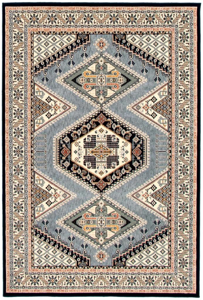 Qashqai Nova Area Rug Blue Therugsoutlet.ca