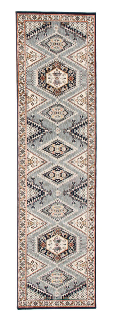 Qashqai Nova Area Rug Blue Therugsoutlet.ca