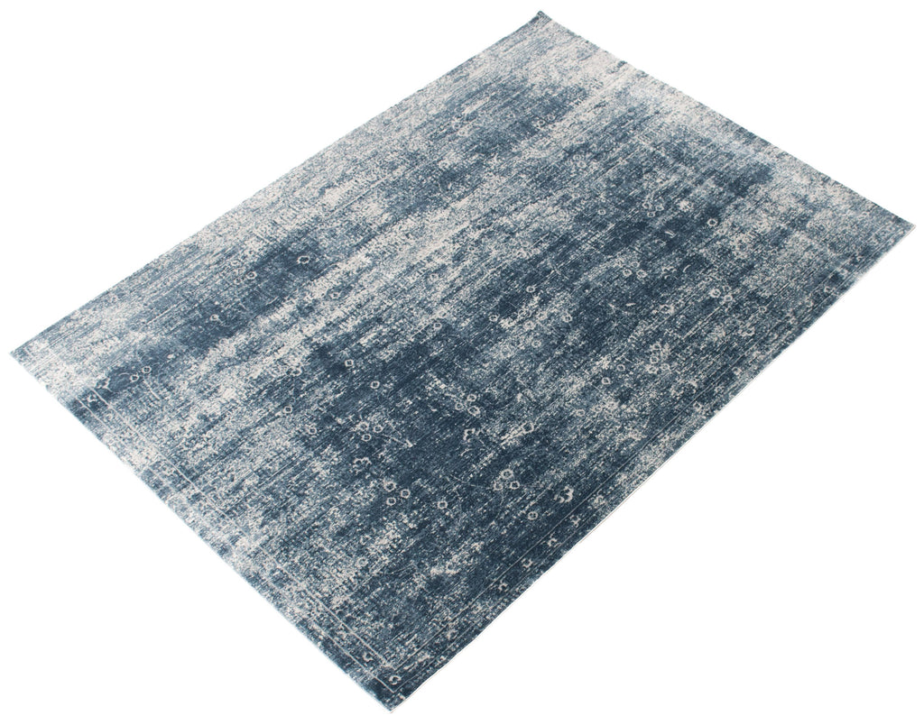 Reef Abstract Area Rug Blue Therugsoutlet.ca