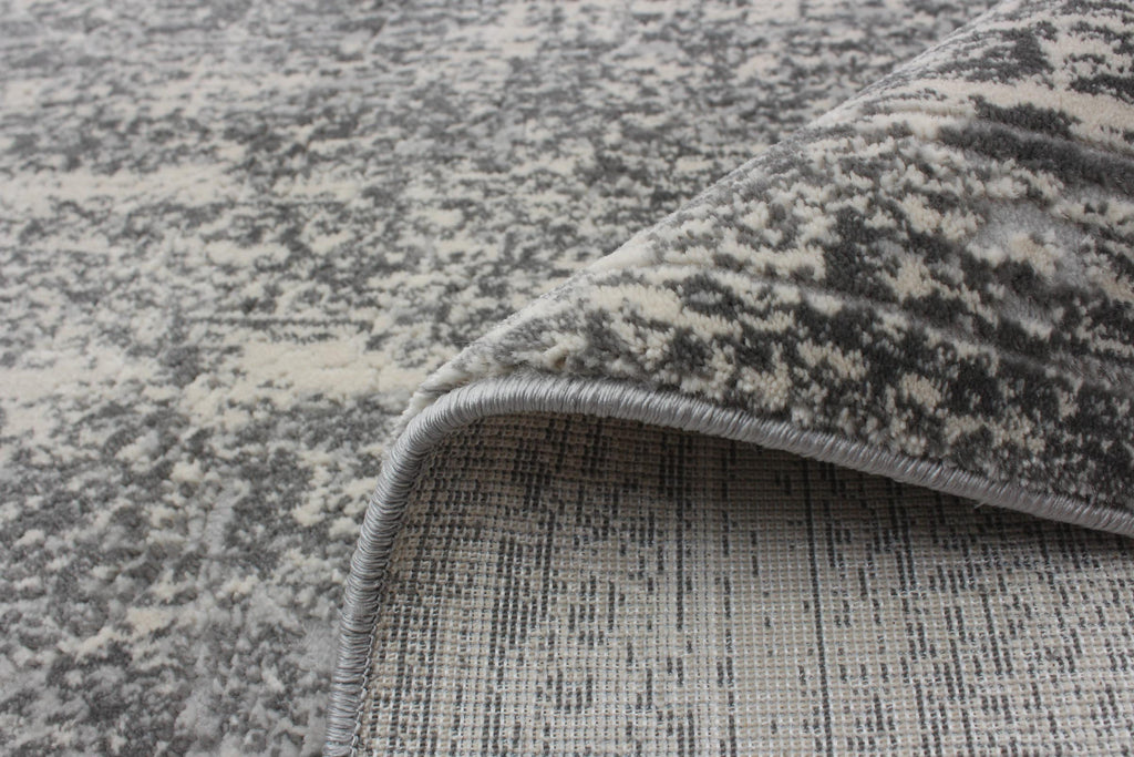 Reef Abstract Area Rug Grey Therugsoutlet.ca