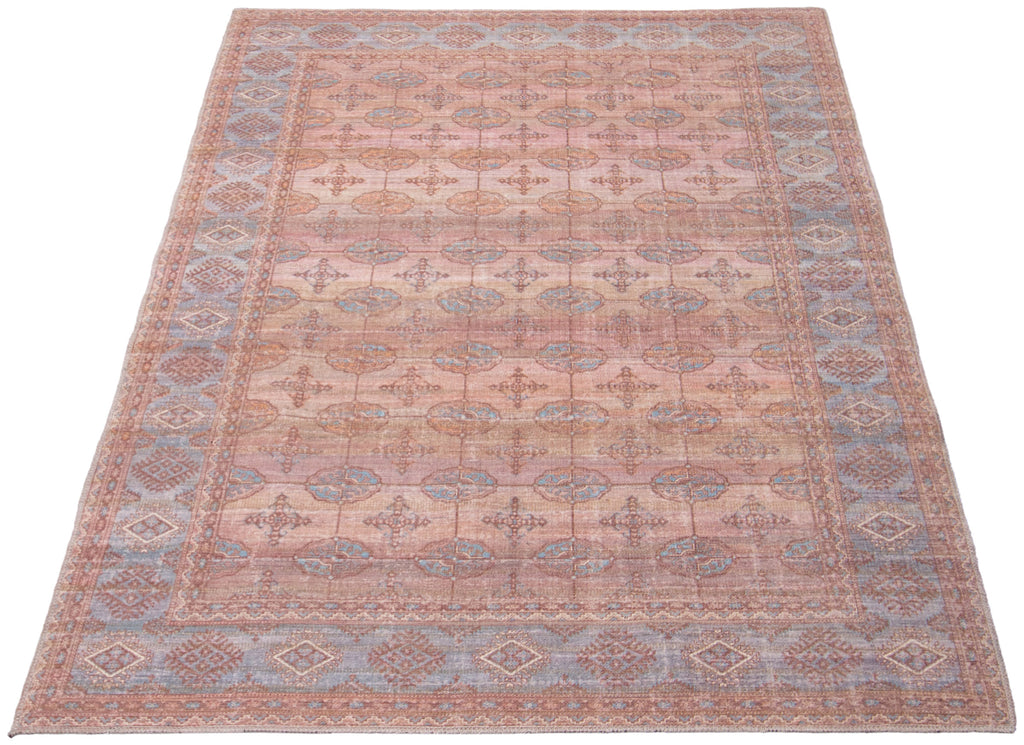 Turkoman Washable Area Rug Copper Therugsoutlet.ca