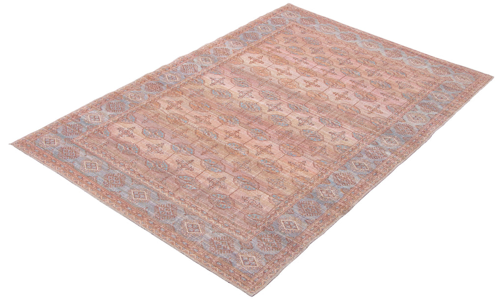 Turkoman Washable Area Rug Copper Therugsoutlet.ca