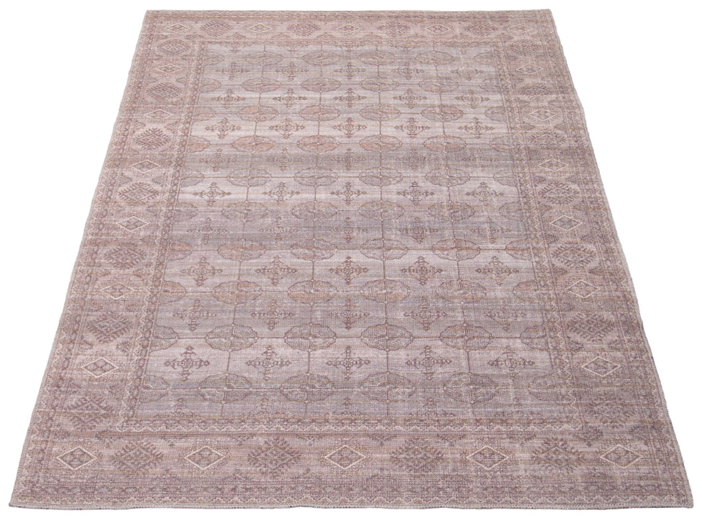 Turkoman Washable Area Rug Grey Therugsoutlet.ca