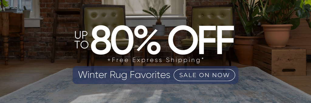 Winter Rugs on Sale - Up to 80% OFF on All Rugs with Free Express Shipping