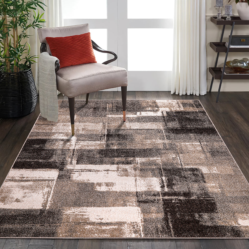 Rio 397 Beige Modern The Rugs Outlet