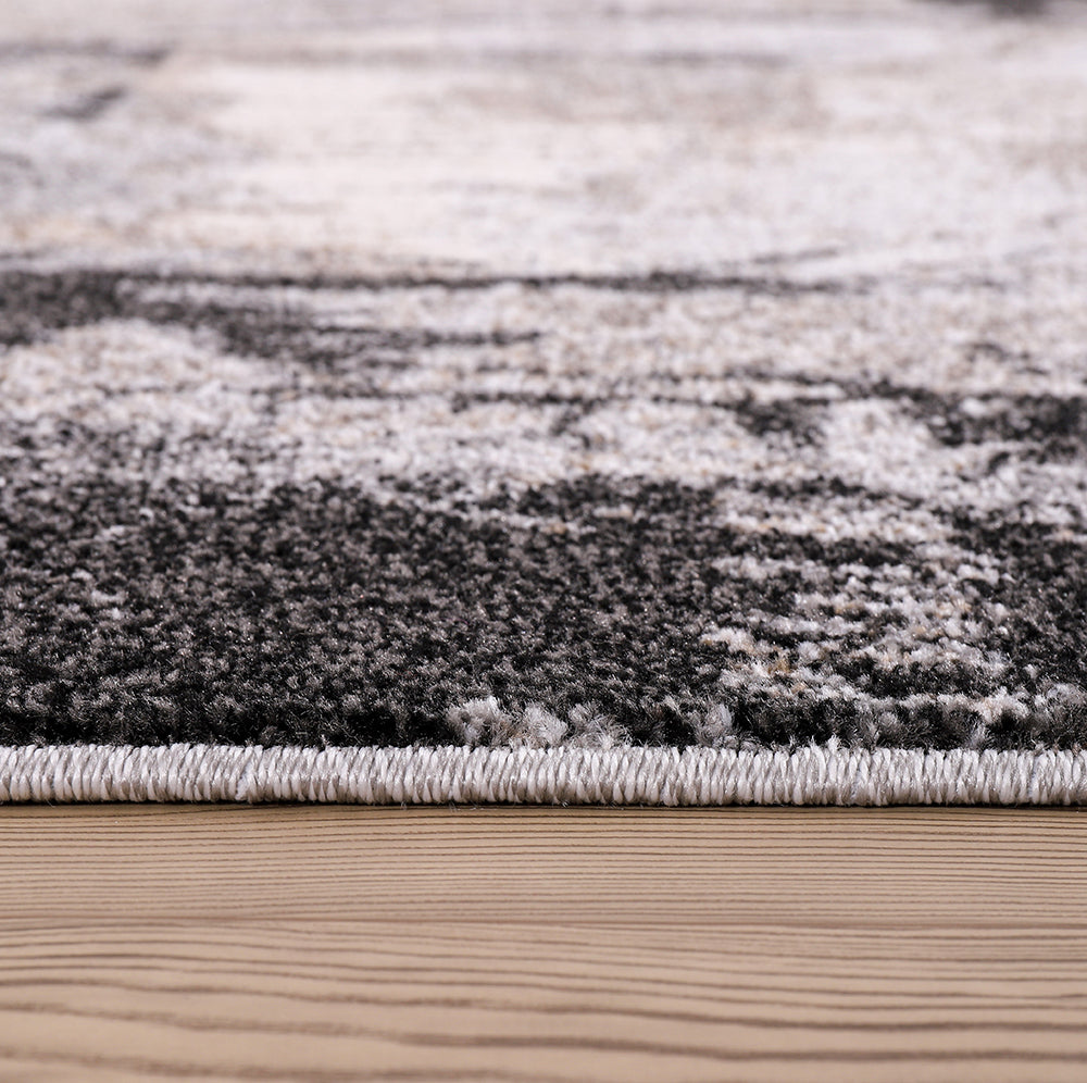 Rio 545 Grey Beige Modern The Rugs Outlet