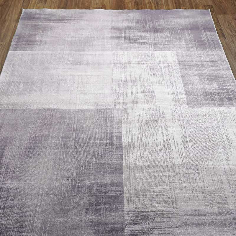 Corvus Grey and Light Purple Area Rug 2 therugsoutlet.ca