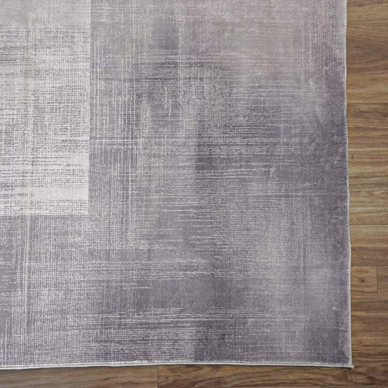 Corvus Grey and Light Purple Area Rug 4 therugsoutlet.ca