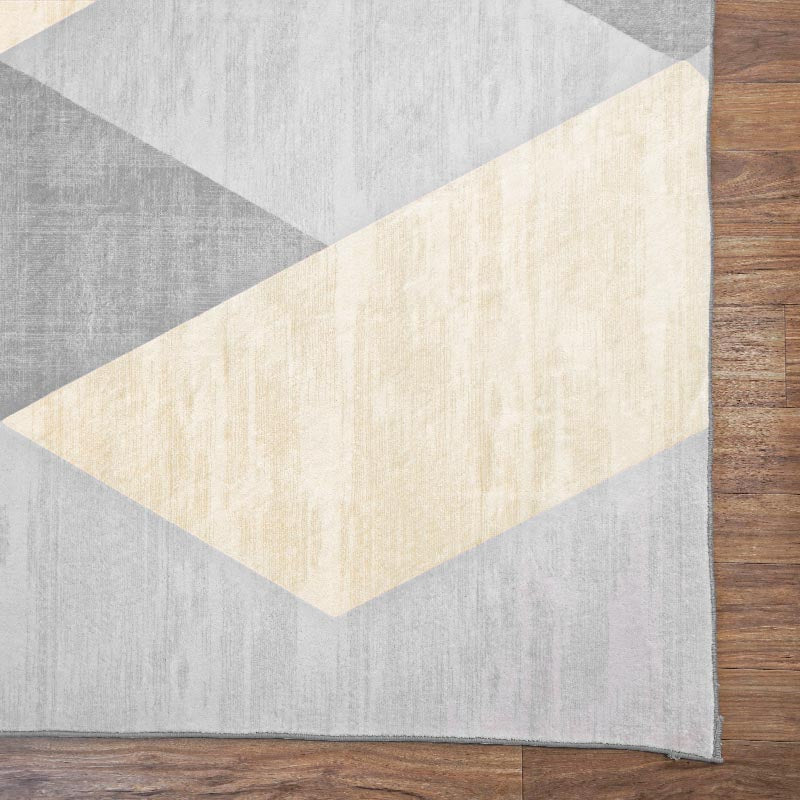 Circinus Modern Grey and Gold Area Rug 4 therugsoutlet.ca