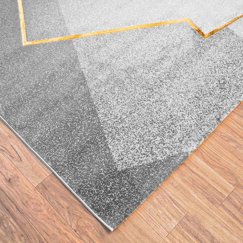 Biscotti Modern Grey and Gold Area Rug 4 therugsoutlet.ca