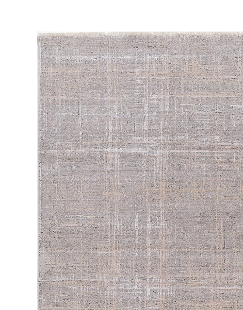 Ruby Abstract Rug Grey and Cream
