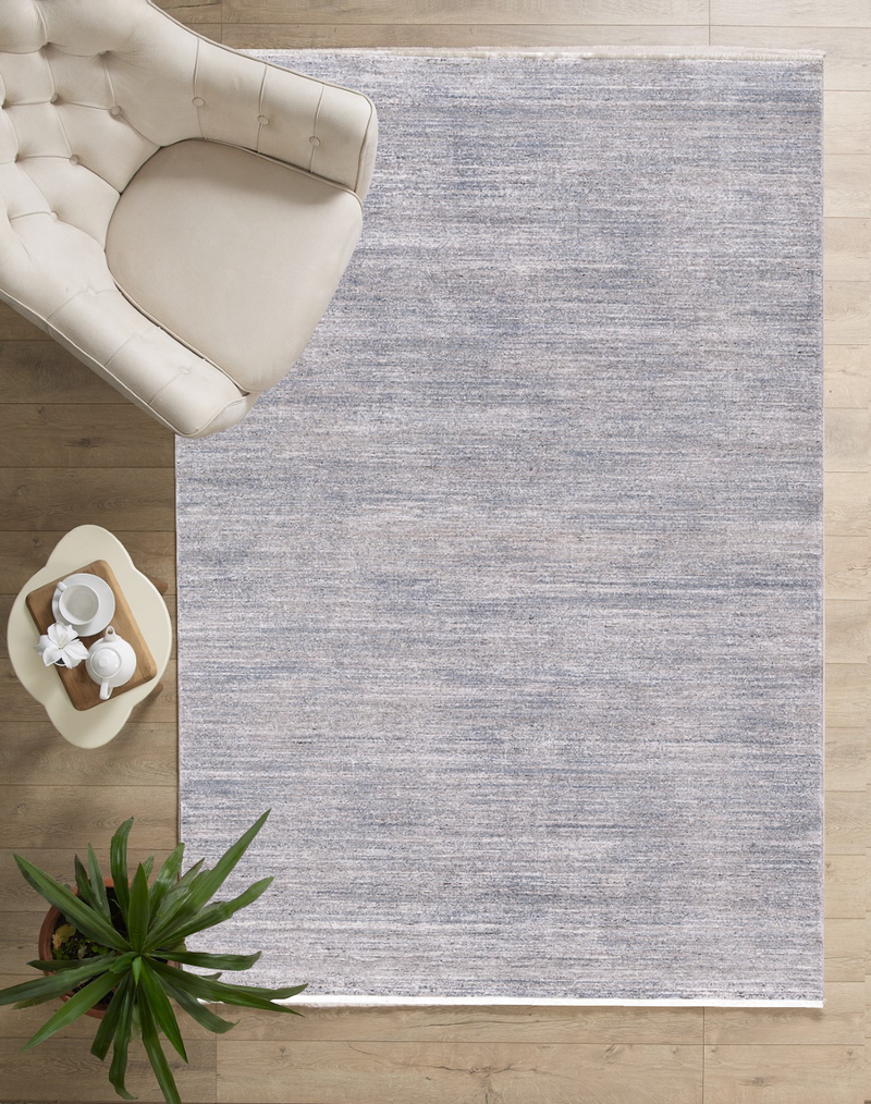 Ruby Abstract Rug Grey