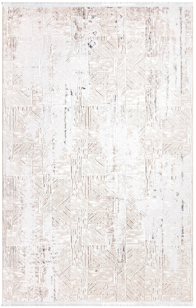 Sedef Contemporary Cream Rug 2 The Rugs Outlet