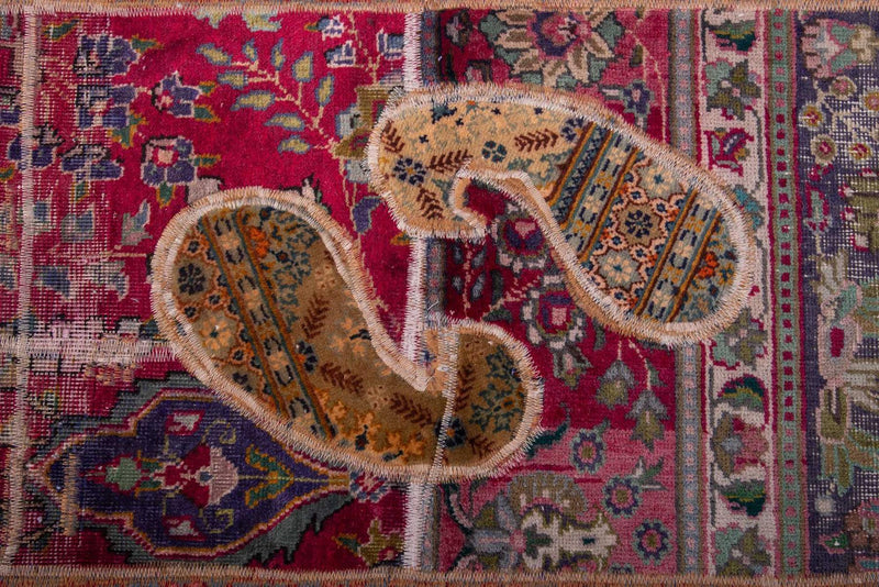 Handmade Patchwork Rug 3.7X2.2 FT The Rugs Outlet CA