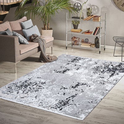 Luxi 8653 Collection Grey Area Rugs The Rugs Outlet
