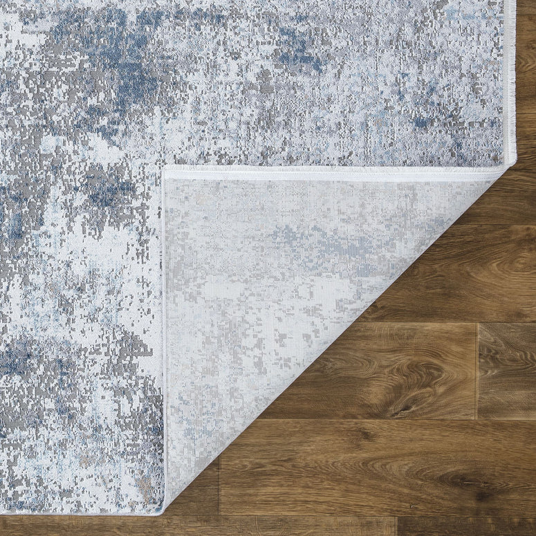 Luxi Area Rug - Grey and Blue