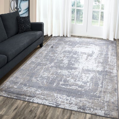 Monaco 1938 Beige & Grey Area Rug The Rugs Outlet