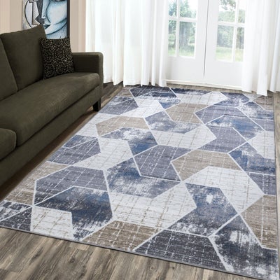 Monaco 1943 Beige & Grey Area Rug The Rugs Outlet