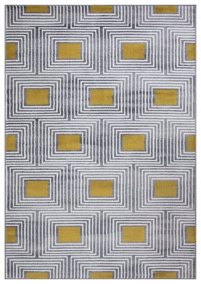 Paris 1940 Gold & Cream Area Rug The Rugs Outlet