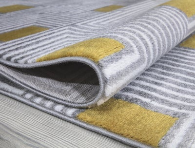 Paris 1940 Gold & Cream Area Rug The Rugs Outlet