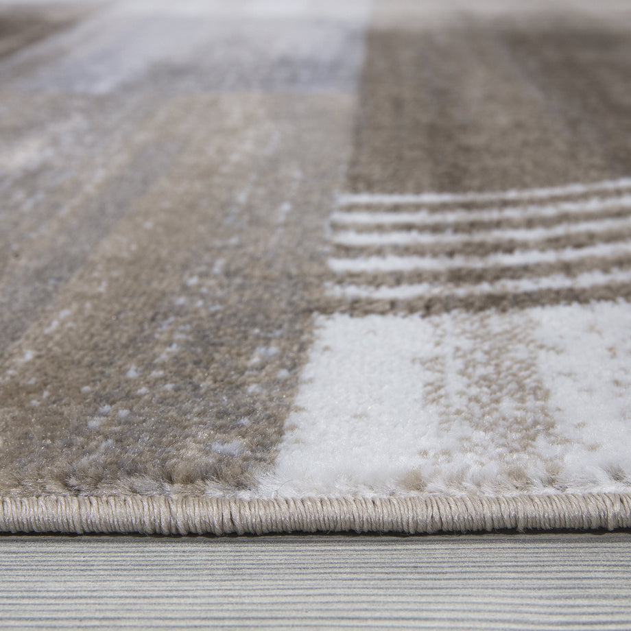 Paris Area Rug - Grey and Mustard