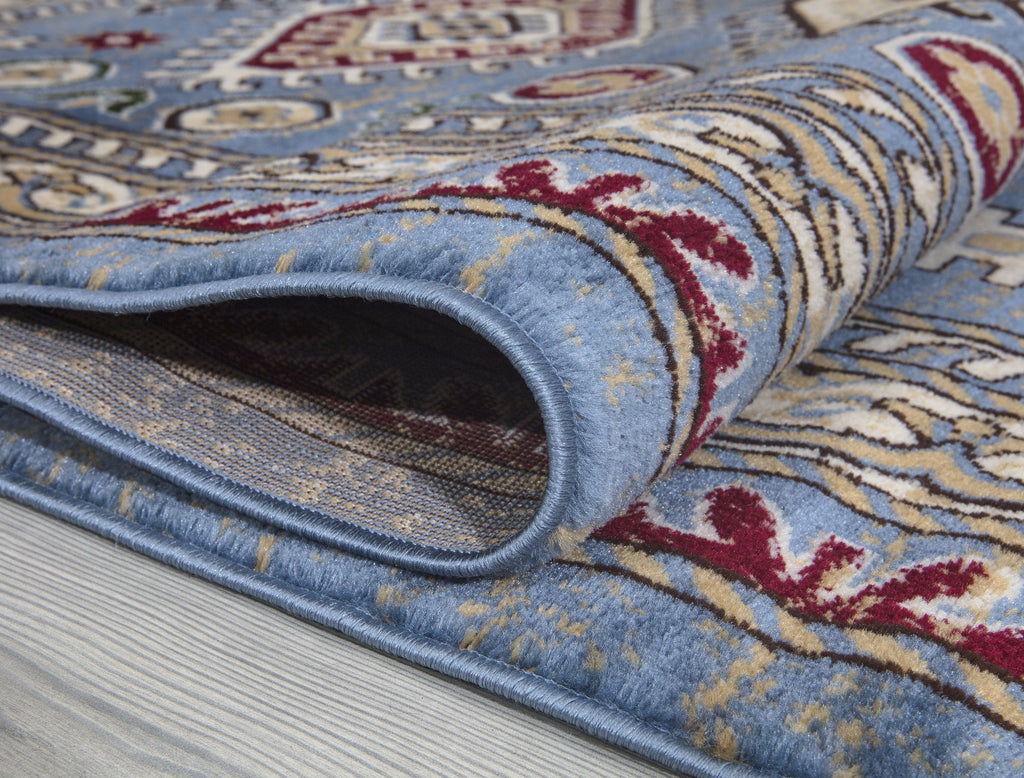 Qashqai 5576 Traditional Blue Rug The Rugs Outlet